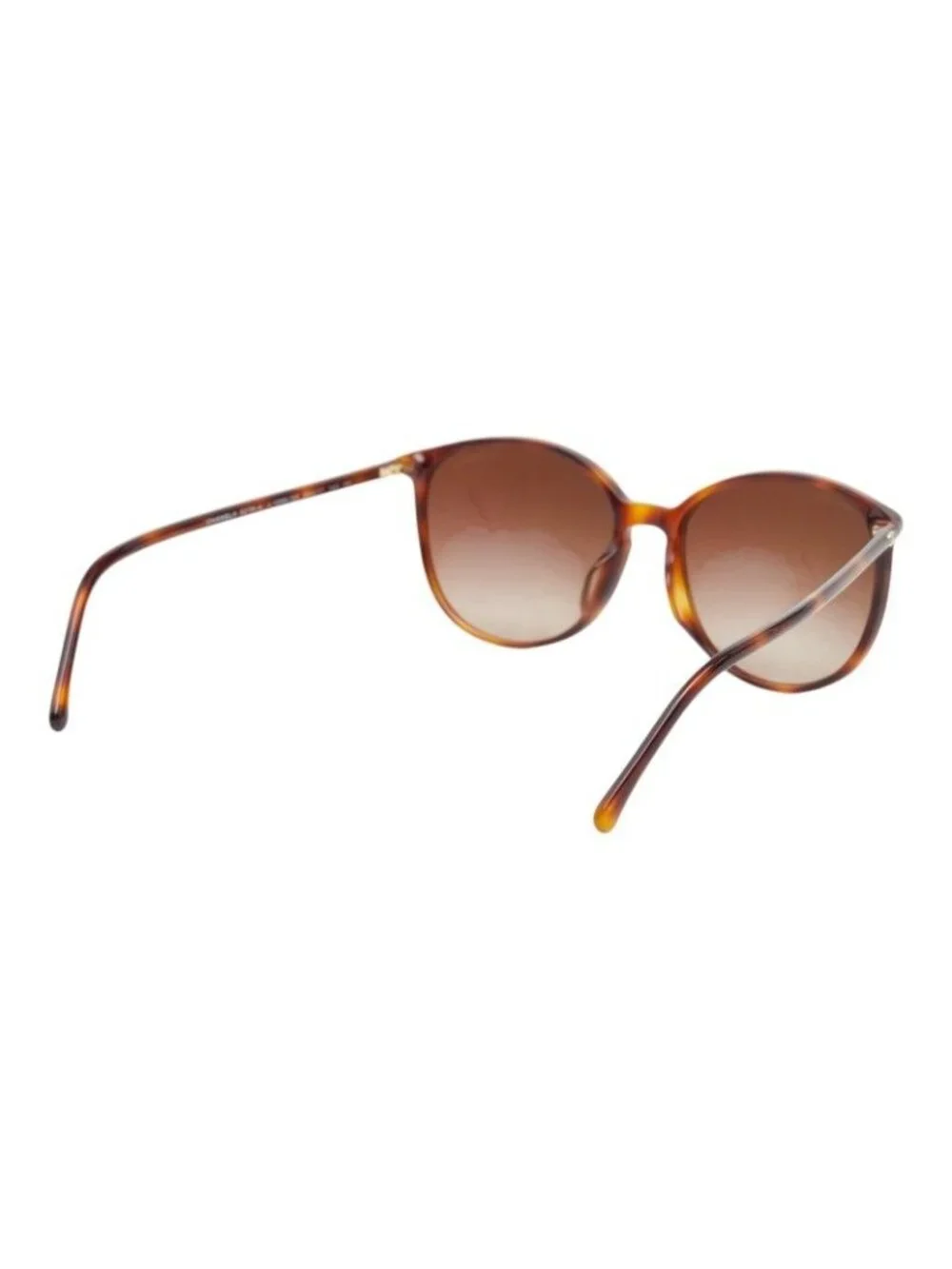 Chanel CC Logo Asian Fit Sunglasses Brown Acetate Eyewear